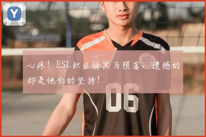 心疼!ESL积分榜黑马陨落,遗憾的却是他们的坚持!